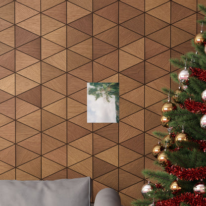 Vertical Matte Poster — Tropical Palm Landscape Wall Art